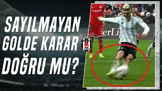 Rashicanın Sayılmayan Penaltı Golünde Karar Doğru Mu Erman Toroğlu Yorumladı BeşiktaşAntalyaspor [upl. by Dannye463]