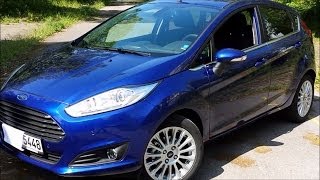 2014 Ford Fiesta 10 EcoBoost  Review FullTour Testdrive Sound 1080p HD [upl. by Doralia]