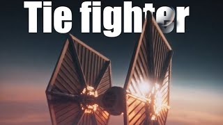 I made a tie fighter FLY [upl. by Yasdnil945]