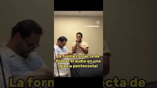 ASI SE PRUEBA UN MICROFONO EN IGLESIA PENTECOSTAL [upl. by Franny543]