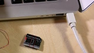 TheMiniDrive Flush SD Card Drives for the Macbook Pro Retina and Macbook Air Review [upl. by Arraes199]