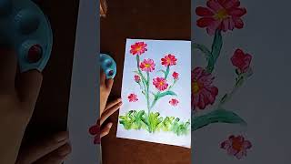 FINGER PAINTING FLOWER [upl. by Neeron842]