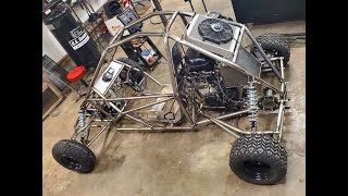 Crosskart Build Pt 11 Shifter Hard Linkage Setup [upl. by Normandy]