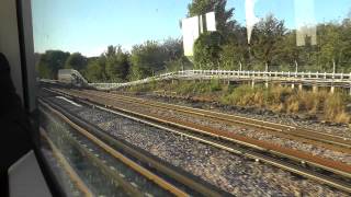 Full Journey on the Metropolitan Line From Aldgate to Amersham FAST [upl. by Attenna]