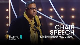 BAFTA Chair Krishnendu Majumdars Opening EE BAFTA Film Award Speech  EE BAFTAs 2023 [upl. by Ong]