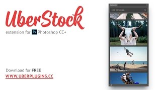 UberStock plugin for Photoshop [upl. by Earley66]