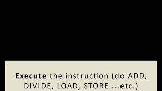 Fetch Decode Execute Store Cycle  ADD instruction [upl. by Aleydis476]