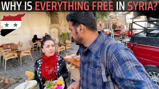 SYRIA Everything FREE for Tourists I Tried Spending 10 in Damascus 🇸🇾 [upl. by Dao861]