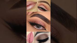 Easy eye makeup Glam 😍 makeuptutorial ytshorts [upl. by Streetman]