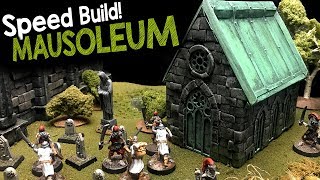 Building a Mausoleum for Dungeons amp Dragons or Frostgrave [upl. by January]