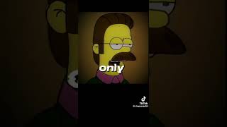 Poor Flanders  credittotheowner flanders thesimpsons sadedits fypシ゚ fypシ゚viralシ fyp [upl. by Ttirrej]