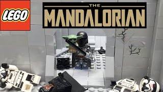 The Mandalorian Lego Star Wars Stop Motion Part 2 [upl. by Eldwon]