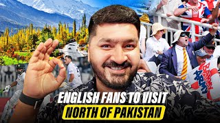 England fans are ready for the Pakistani Hospitality ❤️ 🇵🇰  Barmy Army  England tour to Pakistan [upl. by Neelie]