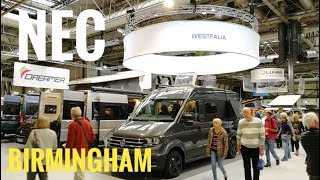 Motorhome amp Caravan NEC Birmingham 2018  Westfalia Messestand [upl. by Gant]