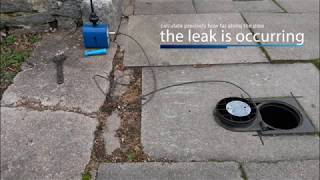 Finding water leaks with Acoustic Correlators [upl. by Nosydam129]