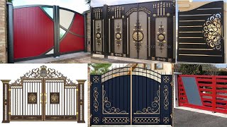 Modern metal fence gate design ideas Iron Gate design ideas  Entrance gate ideas steel gate ideas [upl. by Chiou290]