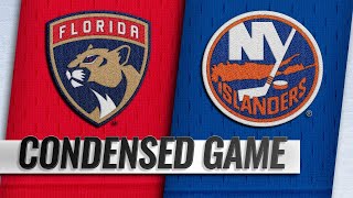 102418 Condensed Game Panthers  Islanders [upl. by Chesna]