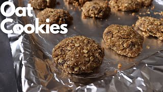 Oat cookies recipe  Eggless Oat Cookies [upl. by Dyoll]