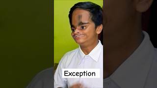 Exception vs reality🤣🤣🤣 comedy funny memes fun funnymemes shortoftheday schoollife school [upl. by Aerdnua]