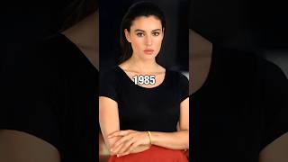 Monica Bellucci Through The Years ✨ shorts thenandnow [upl. by Nalyorf]