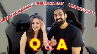 SIMRAN KE SIDE KI STORY  QNA  Simran Dhanwani  Akash Dodeja [upl. by Retsevlis]