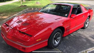 “SOLD” 1986 Trans Am 7950 Maple Motors [upl. by Mcripley742]