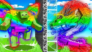 I Cheated in a RAINBOW MOB BATTLE Competition [upl. by Snehpets]