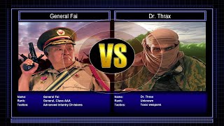 CampC Generals Zero Hour  Challenge  General Fai VS Dr Thrax Hard [upl. by Nossah]