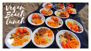 FOOD SHOPPING  VEGAN LUNCH AT THE BEACH  MOM OF 10 [upl. by Repsaj876]