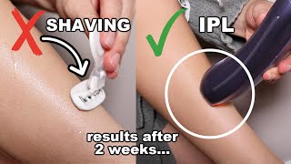 Is IPL Hair Removal BETTER Than Shaving  Ulike Air 10 Honest Review [upl. by Hentrich]