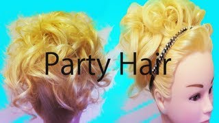 パーティーamp結婚式髪型 ヘアアレンジ ロングParty Hair longstyle [upl. by Olli]