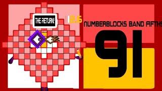 Numberblocks band Fifths 91 Its back Special 5000 subscribers [upl. by Gesner]