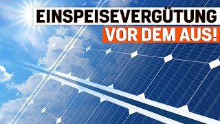 Solar Einspeisevergütung vor dem Aus – Lindner schockt mit Streichungsplänen [upl. by Suedama421]