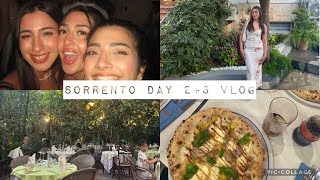 HOLIDAY VLOG in Sorrento Italy🍕Day 23 [upl. by Htaeh]