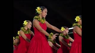 Hula Hālau ‘O Kamuela First Place Wahine Auana  Merrie Monarch Festival 2001 [upl. by Urbani]