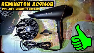 Фен REMINGTON AC9140B ProLuxe Midnight Edition  Огляд комплектація думки щодо покупки Рекомендую [upl. by Aeriell640]