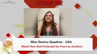 20230304  Watch How God Protected her From an Accident  Pastor Michael Fernandes [upl. by Jamill]