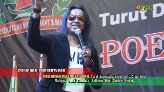 POEY STINGs dalam lagu Adakah kau Setia diacara Pengukuhan Persekutuan Masyarakat Dumai [upl. by Bessie]