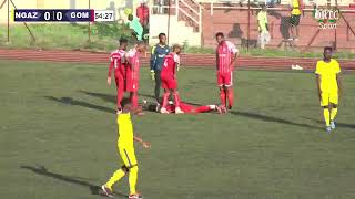 FINAL DIRECT ENTRE NGAZI VS GOMBESA AUX STAD DE HOMBO ANJOUAN COMORES [upl. by Aivatnahs]