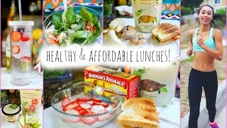 5 Healthy and Affordable Lunch Ideas for School  MyLifeAsEva [upl. by Reisinger]