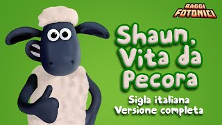 Shaun vita da pecora sigla italiana  testo 🎵 Raggi Fotonici🎵 [upl. by Armil]