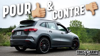 MERCEDESBENZ GLA 45 AMG 2021  POUR amp CONTRE [upl. by Deeann]