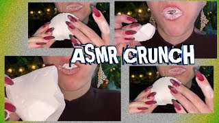 chalk crunching new video indian food asmrcrunchy asmrwhite chalk eating clay asmrmultani mitti [upl. by Stalker]