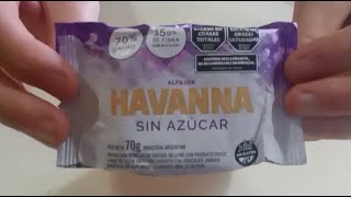 ALFAJOR HAVANNA SIN AZUCAR [upl. by Ive]