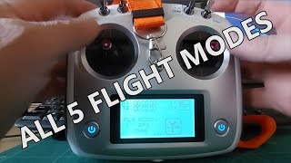 Flywing H1 and i6s ALL FLIGHT MODES  GPS ATT 6G 3D RTH [upl. by Odrareve]