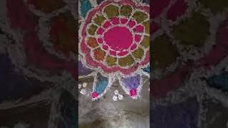 Rangoli happy Diwali 🥰🥰🥰🥰 [upl. by Enenstein696]