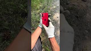 Je trouve un iphone 12 mini neuf dans un chemin 😱😱 motocross iphone 125yz [upl. by Strohben467]