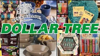 Dollar Tree Shop With Me Dinnerware by BeeampWillowOur TablePlus NAME Brand Beauty Finds [upl. by Yanaj]