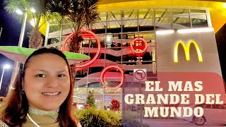 El McDonald’s más grande del mundo 🌎 mcdonalds orlando bigmac [upl. by Ynaffik121]