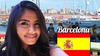 CONOCIENDO BARCELONA  VLOG LOS POLINESIOS [upl. by Odnam]